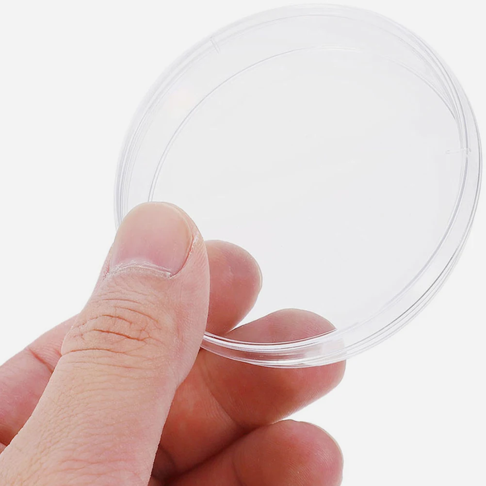 

20 Pcs Petri Dish Empty Chemistry Plates Cell Culture Clear Science Laboratory Mushroom