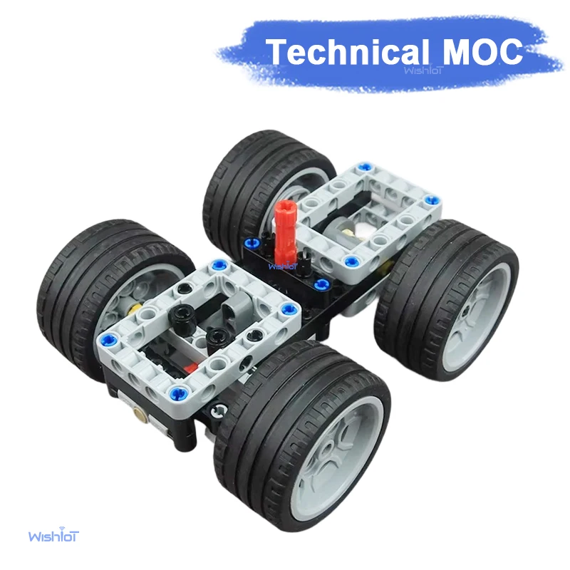 

Базовое шасси MOC для модификации спортивных автомобилей: поддержка переоборудования, амортизация, рулевое управление, подвеска, строительные блоки