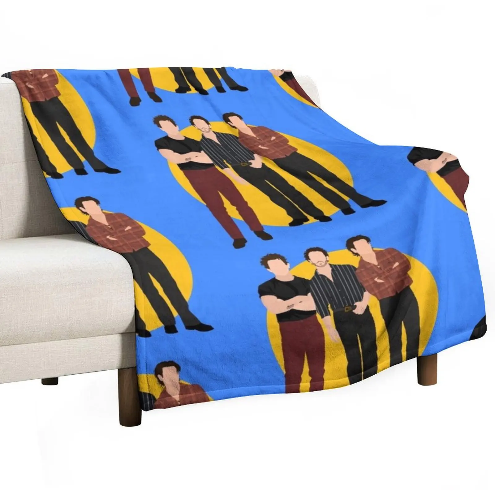 

Jo Bros Throw Blanket Soft Bedroom Blanket for Night Sleeping