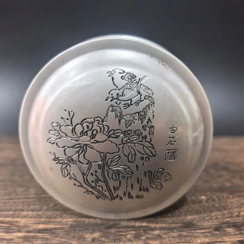 Manufacturer wholesale of plum blossom, orchid, bamboo, and chrysanthemum coasters, insulated white copper tea trays, tea access