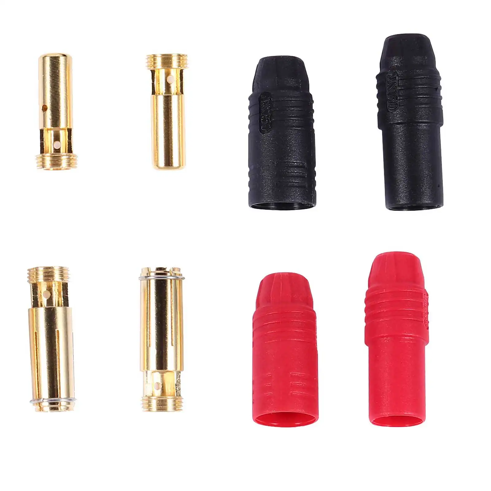

4Pcs As150 Plug for Sturdy Connectors Fit No Heat Shrink Needed for Rc Airplanes Vehicles Drones