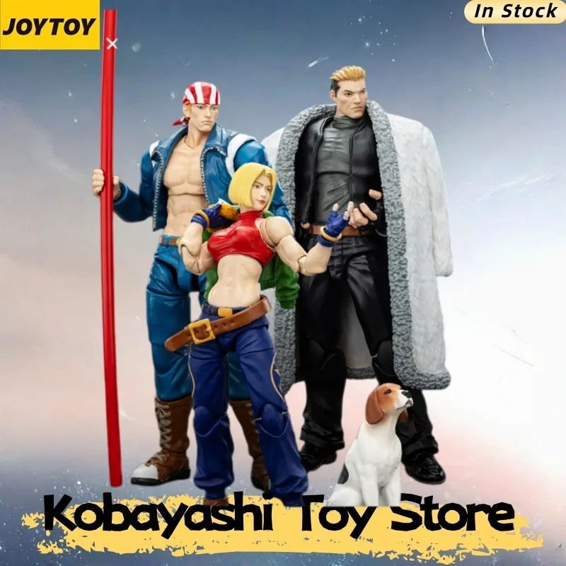 

Original JOYTOY SNK KOF 98 97 Ryuji Yamazaki,Billy Kane,Blue Mary 1/18 Action Figure Brand New in Stock