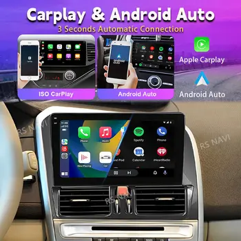 Autorádio s Androidem 15, Carplay, multimediální přehrávač pro Volvo XC60 1, rok výroby 2008 - 2017, DSP, GPS, stereo, BT, 2din, hlavní jednotka 10 nejlepší prodej Vylepšení audiosystému Volvo XC60 - №4