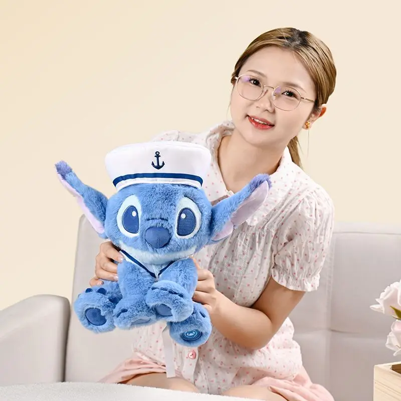 ディズニー純正人形 リロ＆スティッチ セーラースーツ キーホルダー ぬいぐるみ かわいい漫画 寝室 ソファ枕 クリスマスと誕生日プレゼント