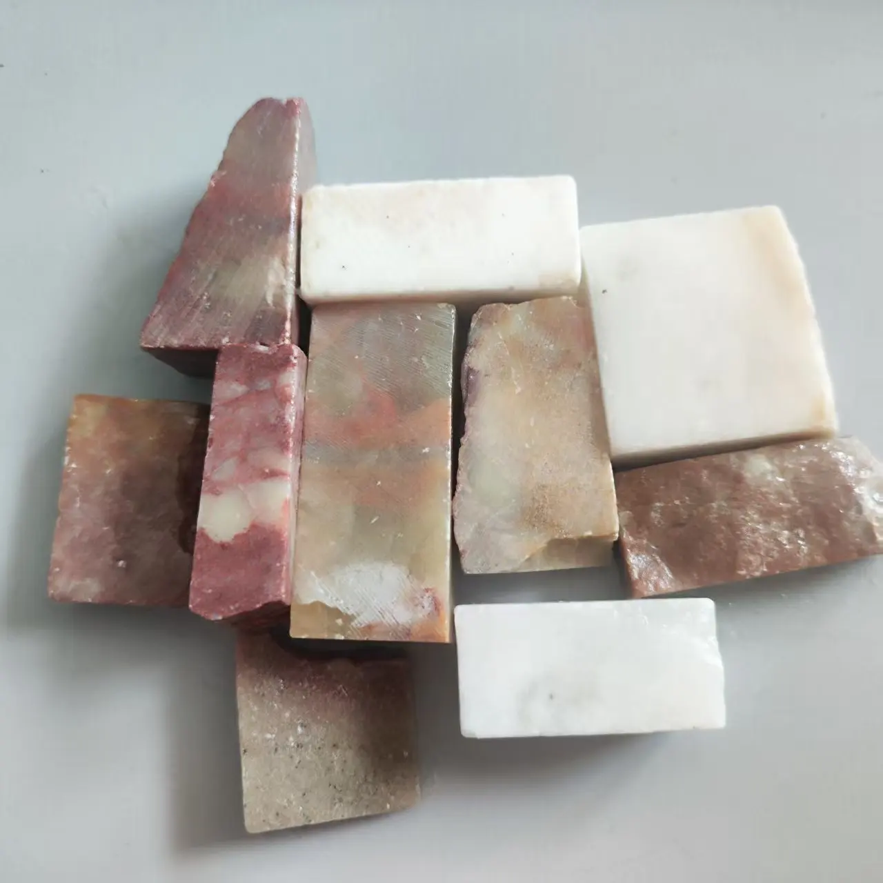 

Natural Stamps Stone Seal Stone Drawing Art Supplies DIY Carving Material Stone Raw Stone Home Decoration Stone