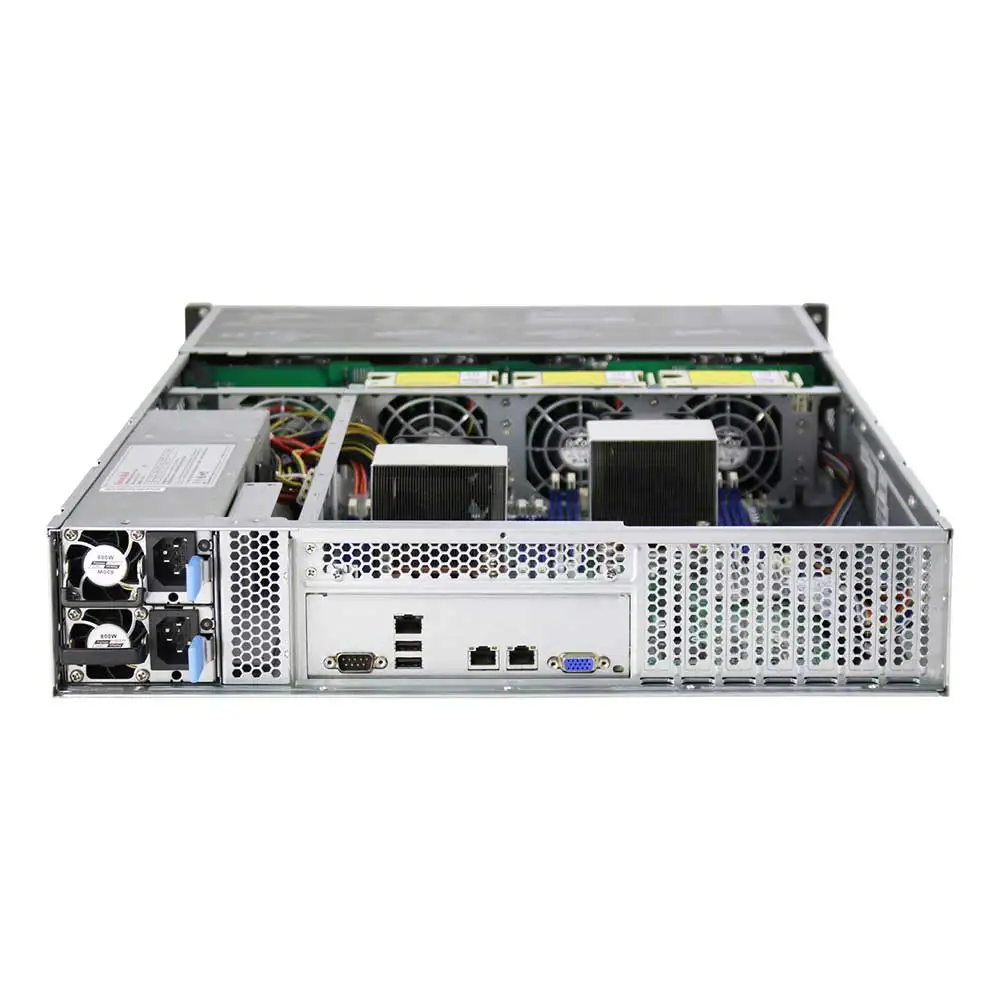 2U Rackmount Hotswap servidor Caso 12 disco rígido armazenamento servidor chassis vazio