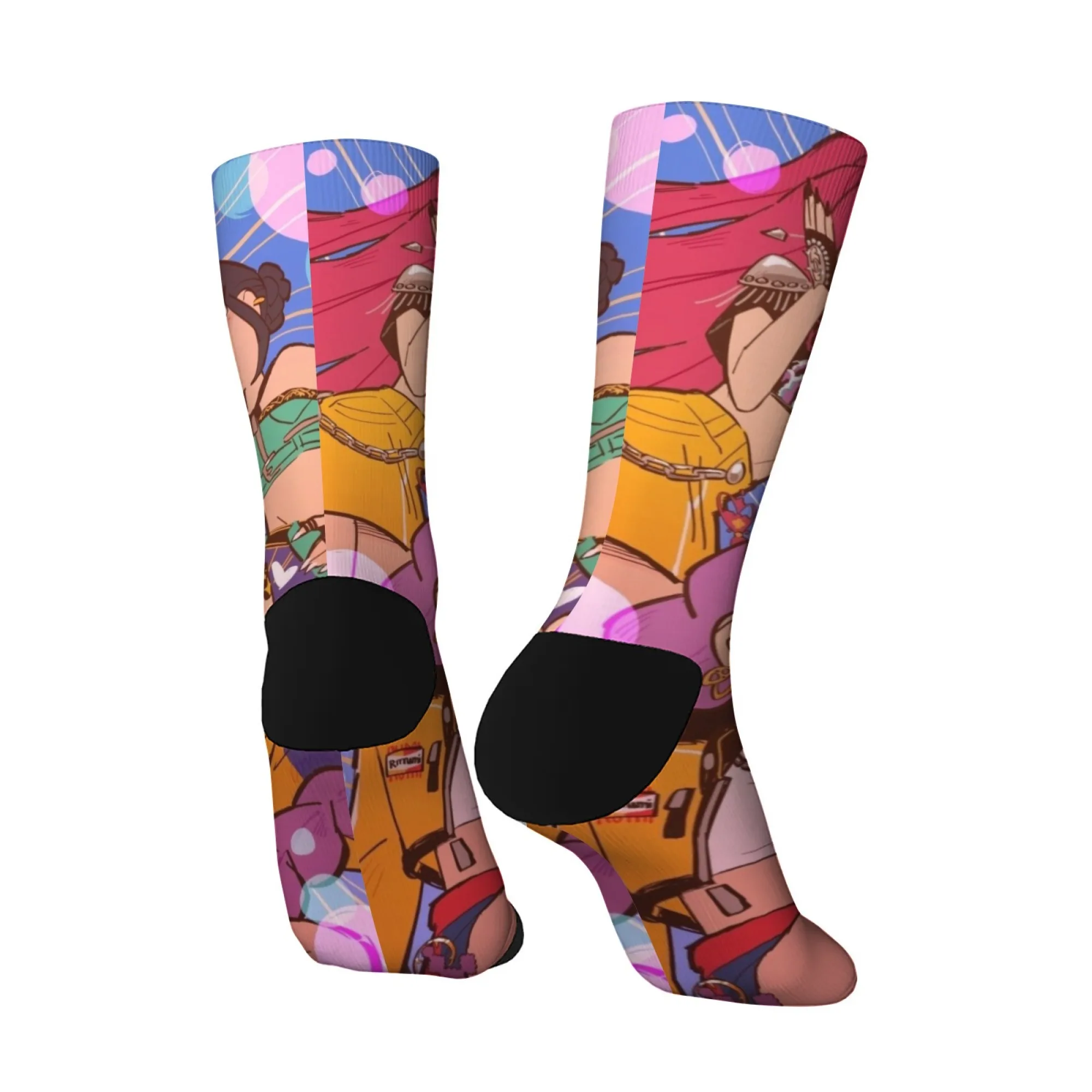 Skarpetki Huntrix Girlgroup Happy Socks Nowatorskie Skarpetki K-POP Demon Hunter Śmieszne Skarpetki Styl Harajuku Unisex Wygodne Modne Skarpetki Anime Prezent