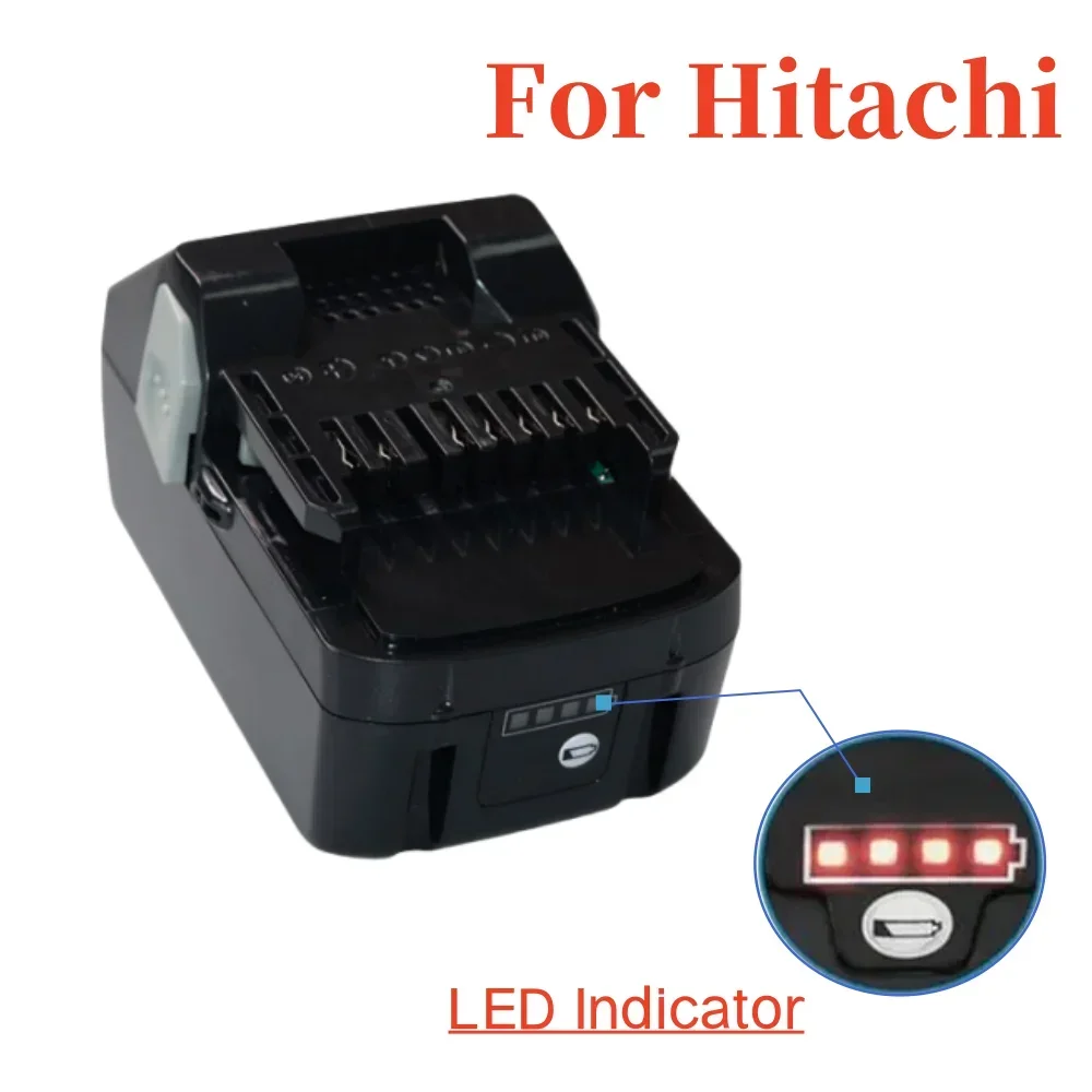 بطارية بديلة ليثيوم أيون 18 فولت 10000 أمبير في الساعة لبطاريات أدوات الطاقة هيتاشي BSL1830 BSL1840 BSL1860B BSL1820 #2