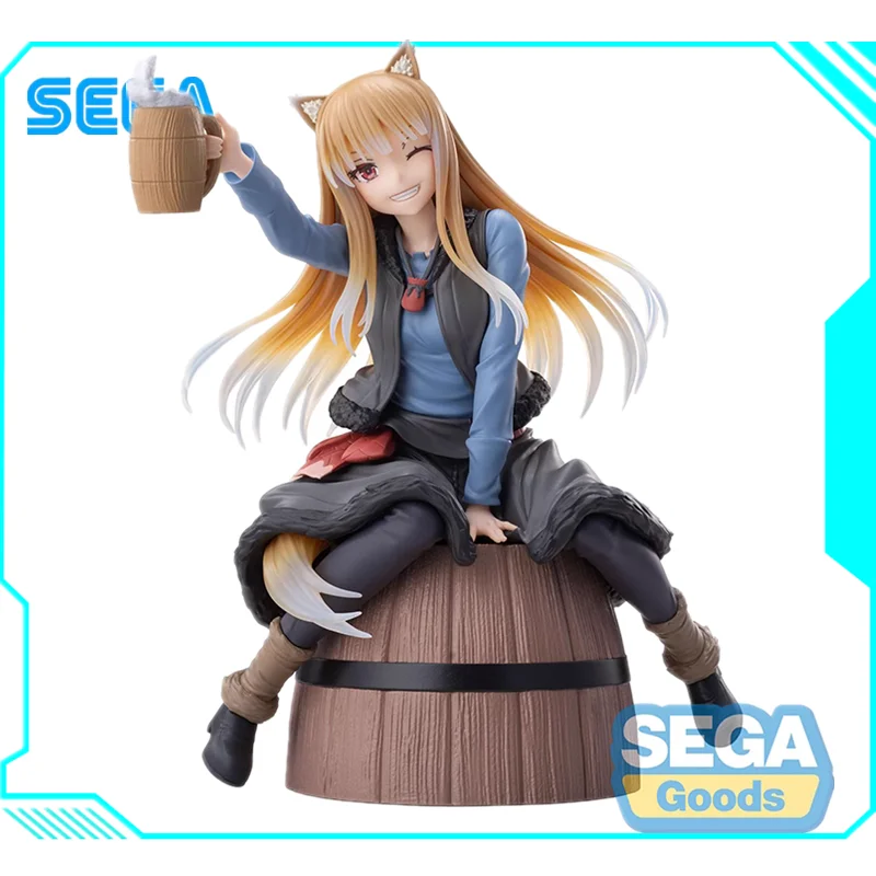 SEGA Original Luminasta Anime Spice And Wolf Series Holo Action Figure Model Collection Toys For Boyfriend Gift