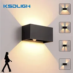 RGB Tuya Smart LED Outdoor Wall Lights IP65 Waterproof Motion Sensor Exterior Wall Lamp Garden Balcony Corridor Light Fixture