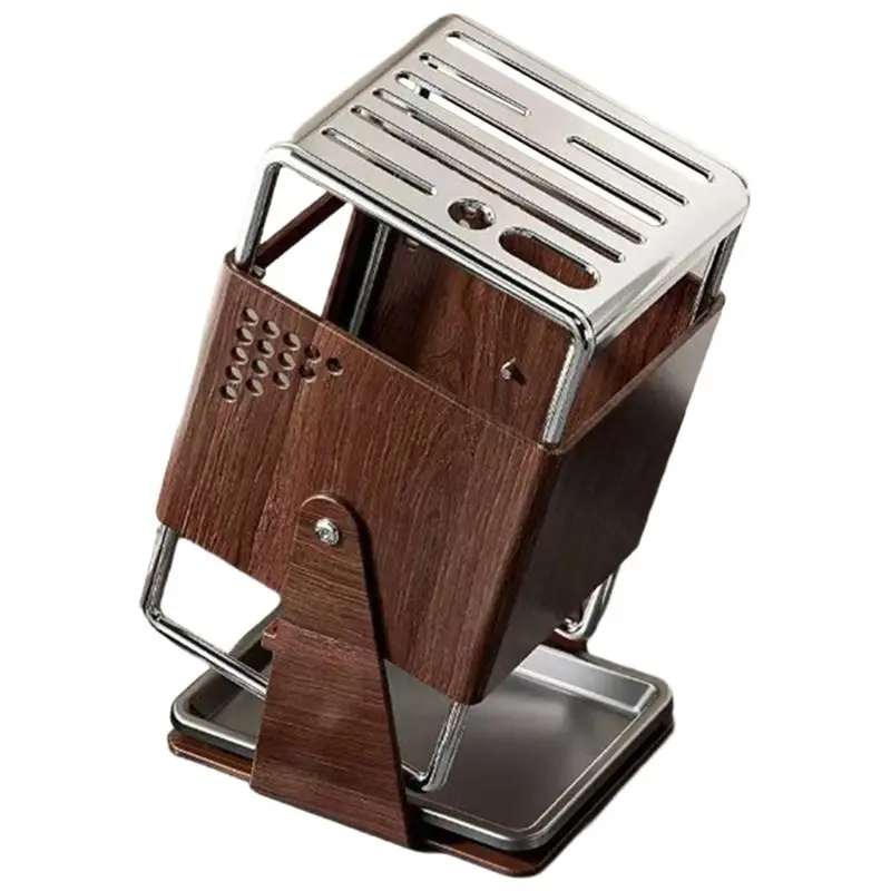 A04G-Knife Holder Kitchen Countertop Integrated Knife Block Rack Detachable Draining No Installation Nee Needed Household
