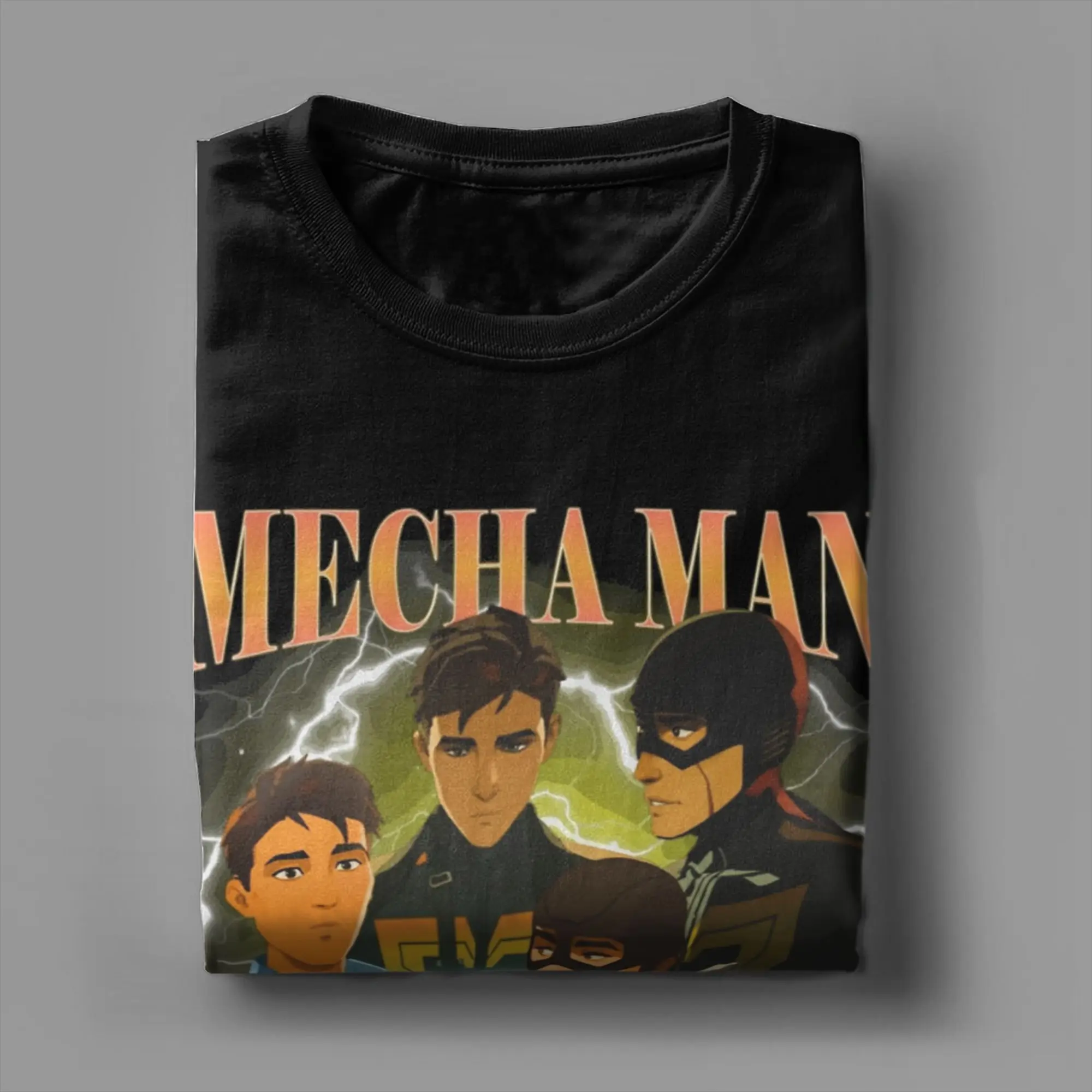 الرجال النساء Mecha الرجال روبرت روبرتسون إرسال لعبة تي شيرت القطن الخالص الملابس قصيرة الأكمام س الرقبة تي شيرت هدية تي شيرت #5