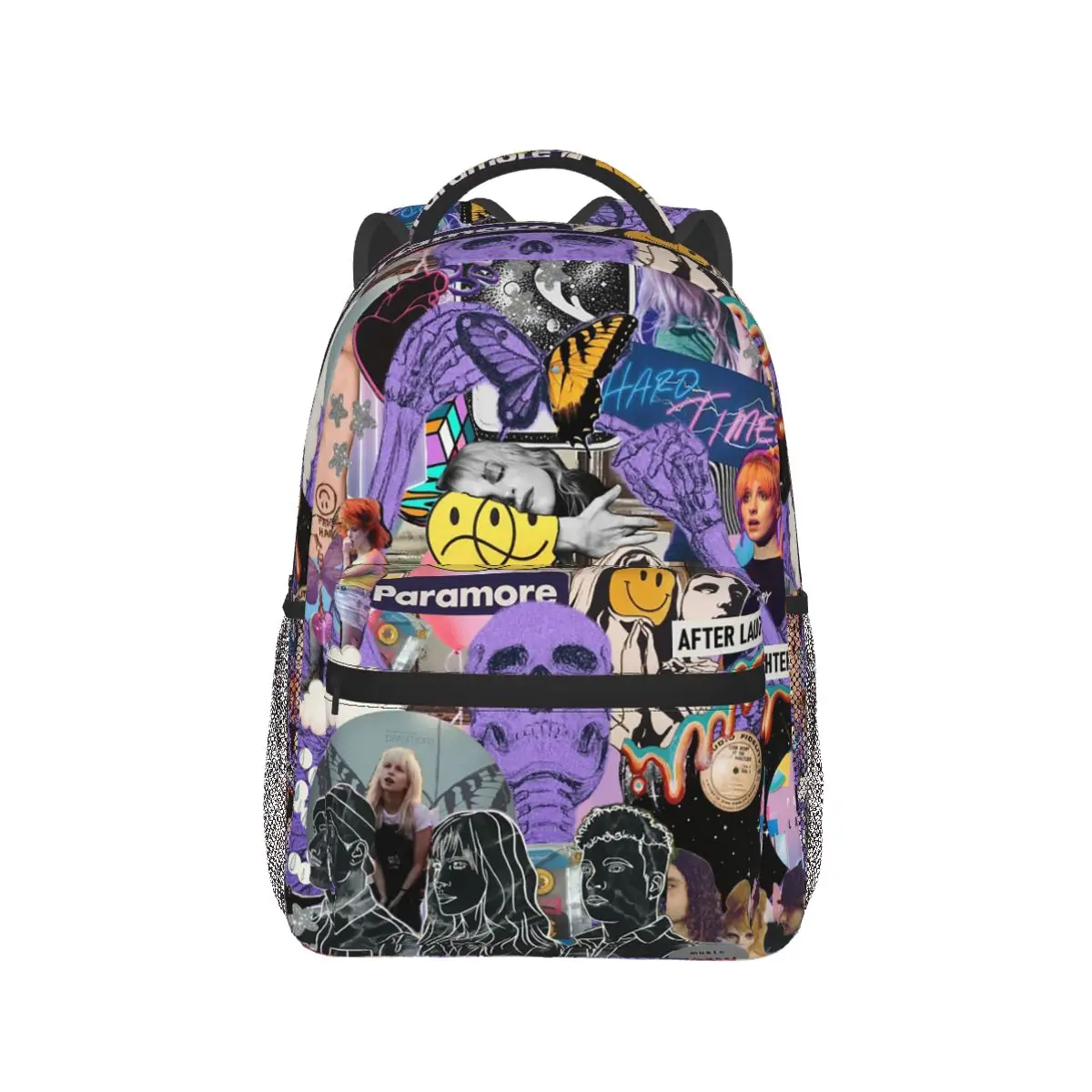 

Rock Band Paramore Vintage Album Backpack Hot Sale Daypack Large Capacity Kids BookBag School Bag Shoulder Bags for Men Women