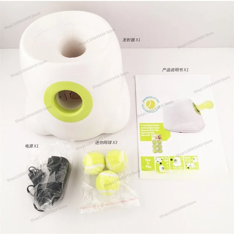 For Pet Dog Outdoor Toy Tee Machine Automatic Ball Throwing Machine Dog Dog Launcher Tennis Machine Interactive Throwing Toy