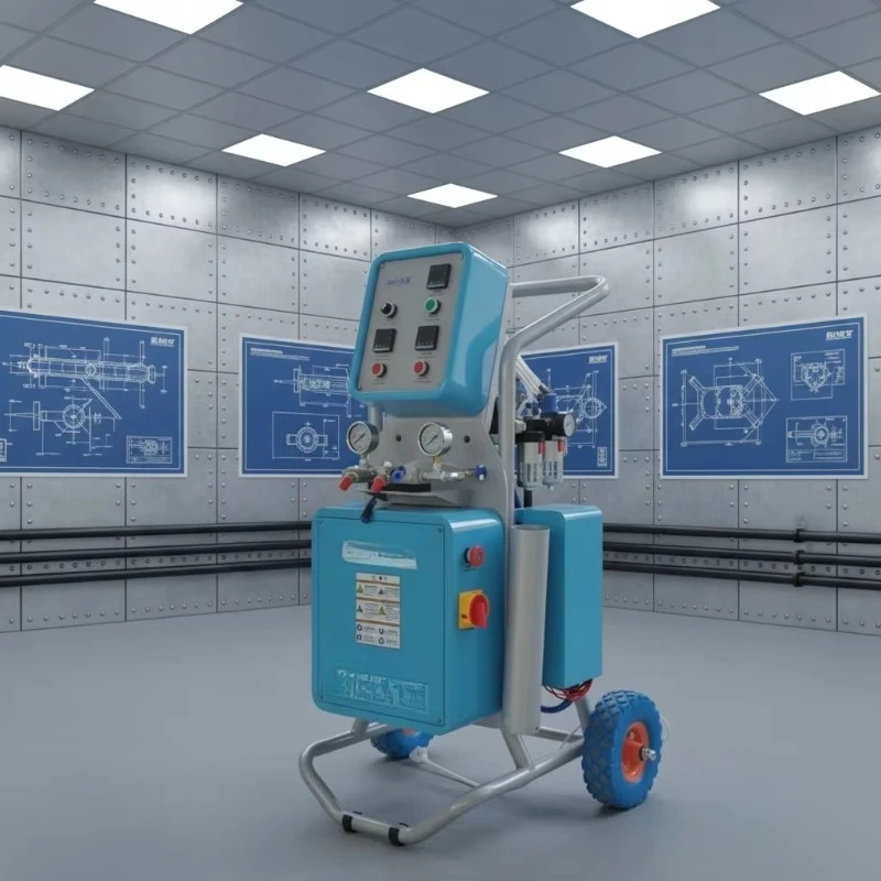 High-Pressure Spraying Machine-Fast Curing & Stable 30/10kW Power Multi-Voltage Durable Construction 1-Year Warranty