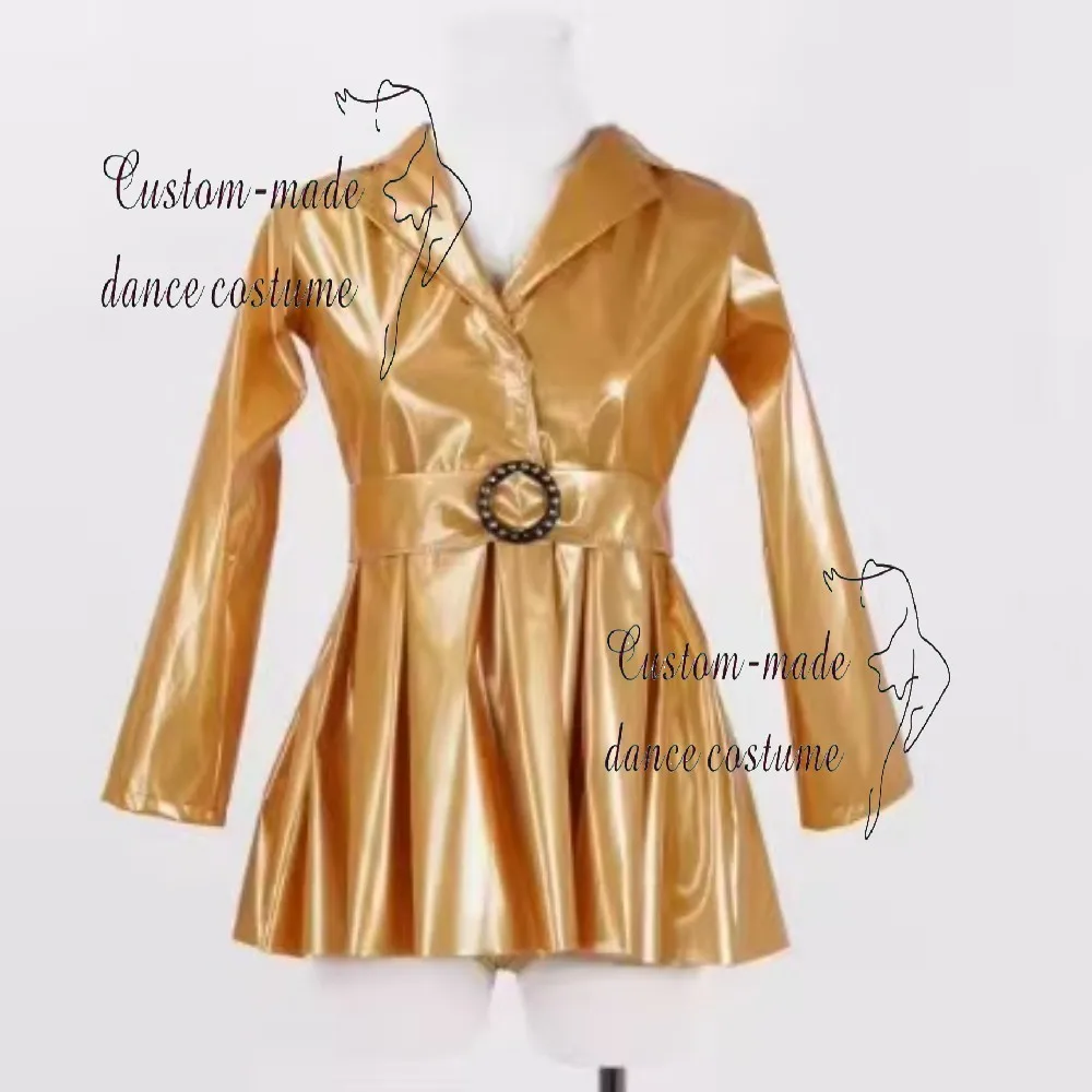 Dance costume jackets for modern dance team performances, suitable for both adults and children, including jazz dance performanc