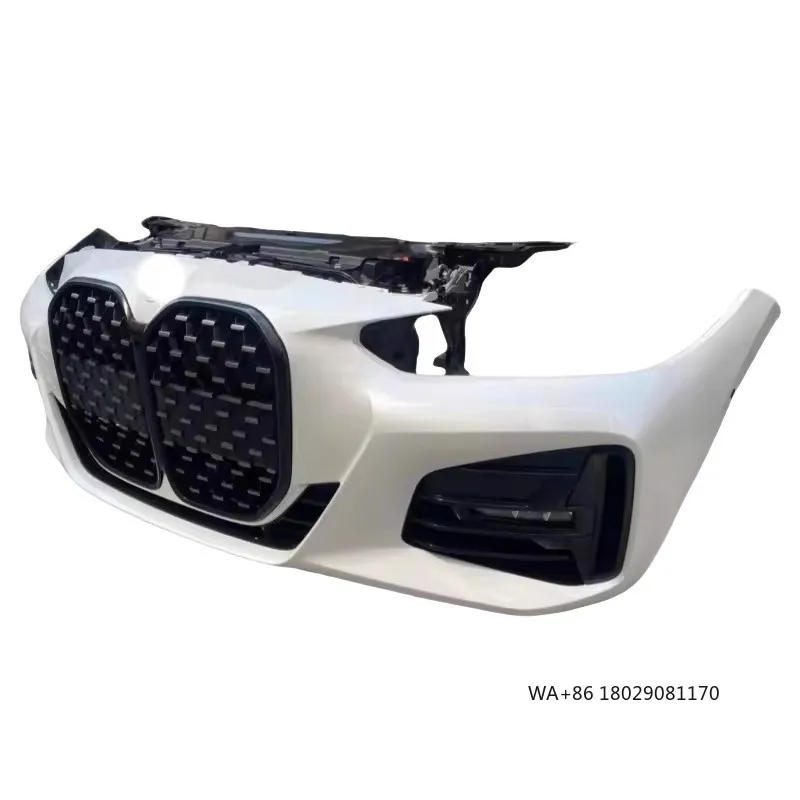 

Для 4-й серии G22 G23 передний бампер в сборе 425i 430i передняя лицевая головка рта фары передний рот оригинальный