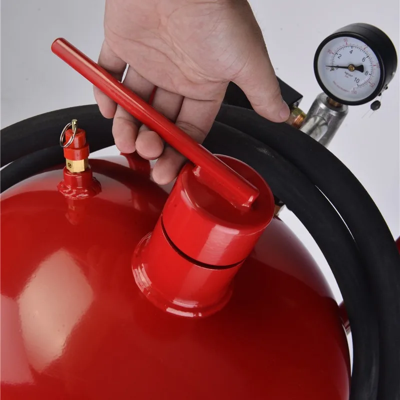 SB20 rust removal sandblasting machine 20 gallons high speed portable movable dry manual sandblasting polishing sandblasting 3