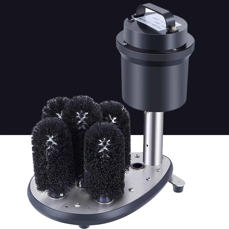 Automatic Glass Cup Washer Cup Brush For Sink Commercial Wine Cup Washing Machine Stainless Steel Waterproof Base