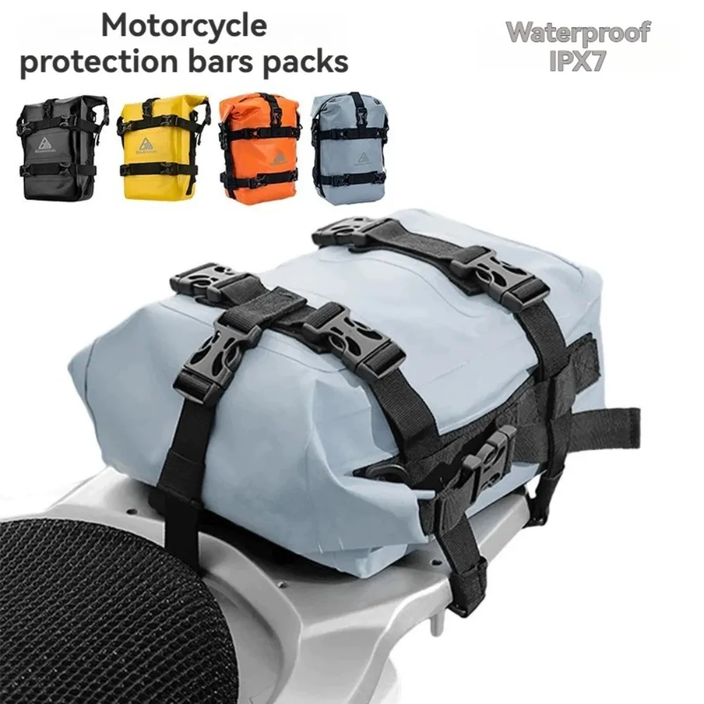 

5L-8L Motorcycle Bumper Bag Waterproof Frame Crash Bar Pack Outdoor Cycling Tool Placement Bag For BMW