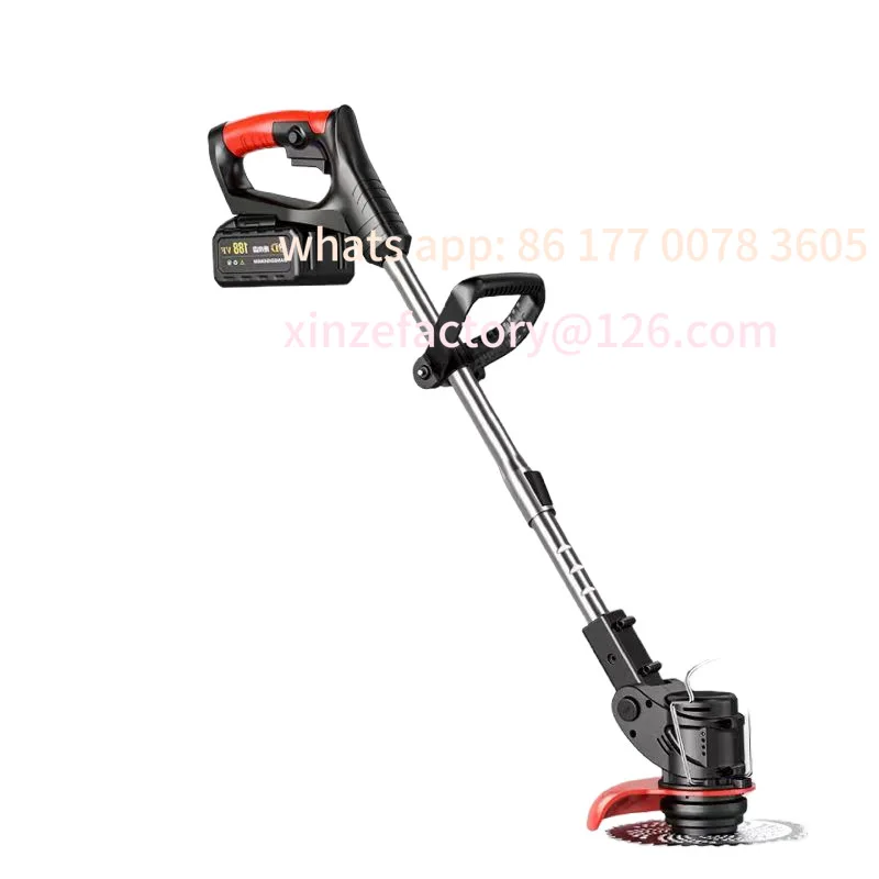 

Customizable electric lawn mower agricultural harvesting lawn mower household lithium battery long battery life portable