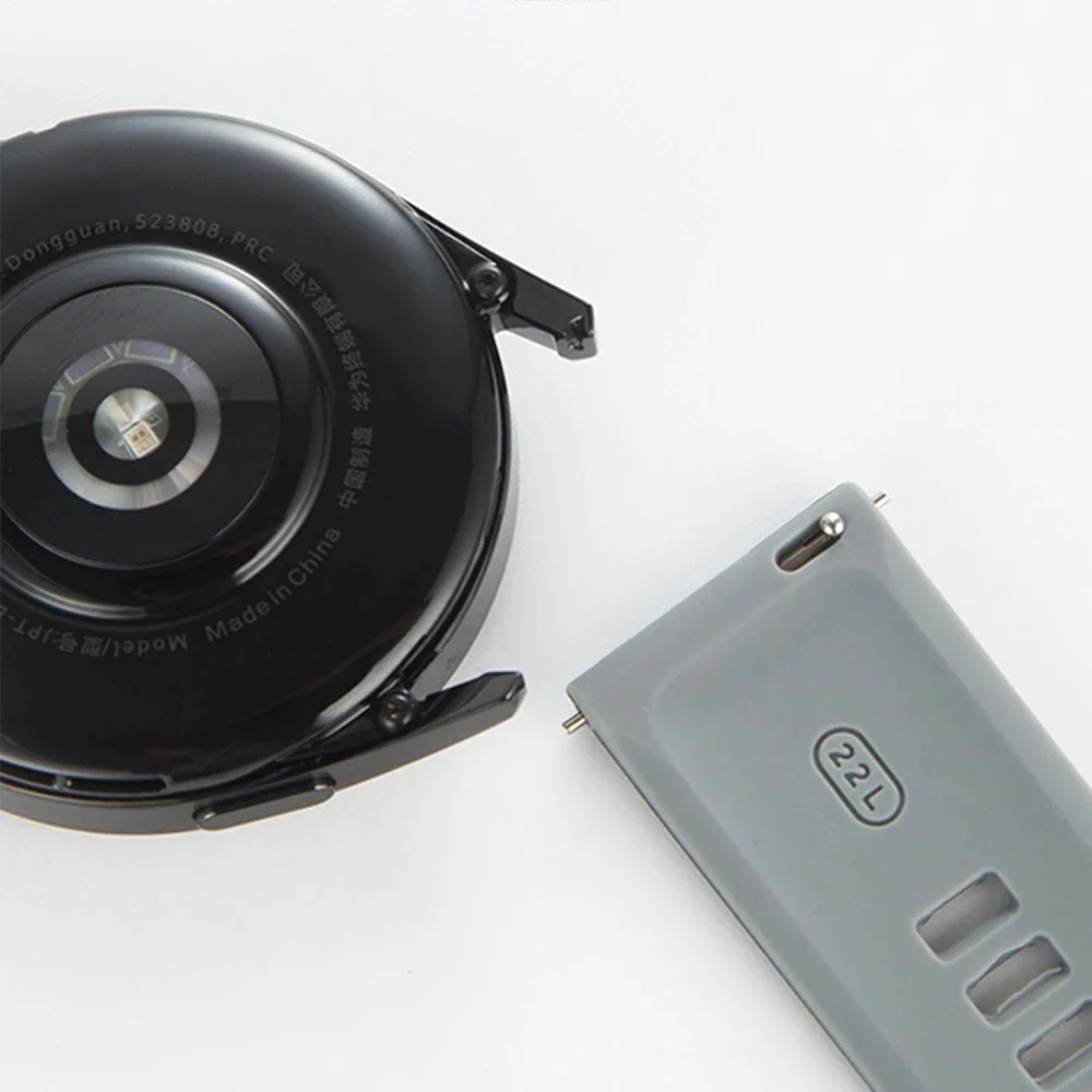 Correa de silicona de 20mm y 22mm para reloj TicWatch Pro 3 Ultra, GPS/LTE para Ticwatch GTX S2 E2 E3 GTH/GTW, pulsera deportiva de repuesto