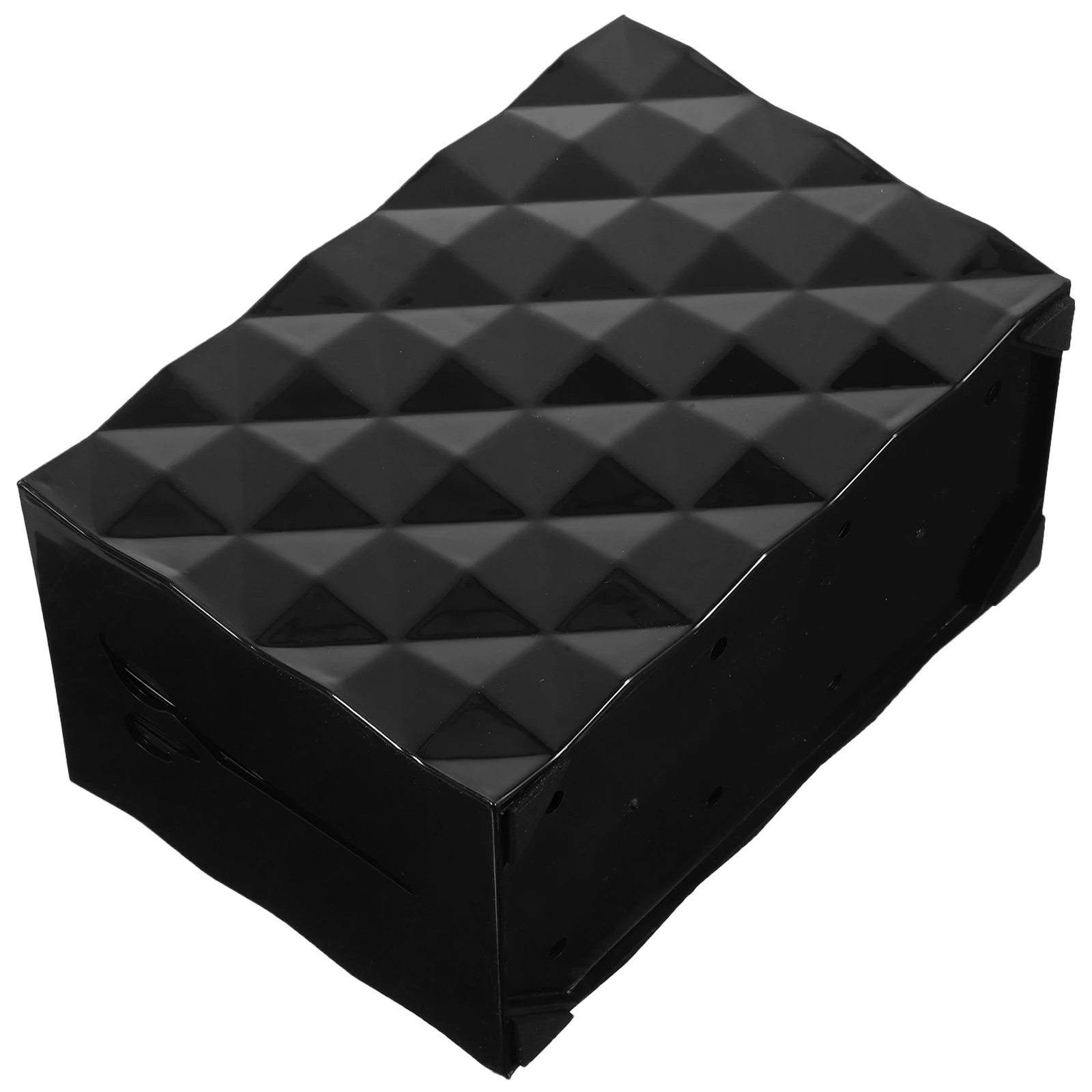 

1Pc Practical Double Slots Hairdressing Scissors Case Black Salon Supplies Organizer Styling Tools Clips Combs Storage Box