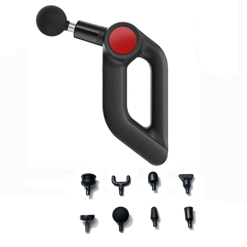 

Профессиональный перкуссионный пистолет для глубоких тканей, фасций мышц тела, вибрационный массажный инструмент, массажный пистолет для тепловой и холодной терапии