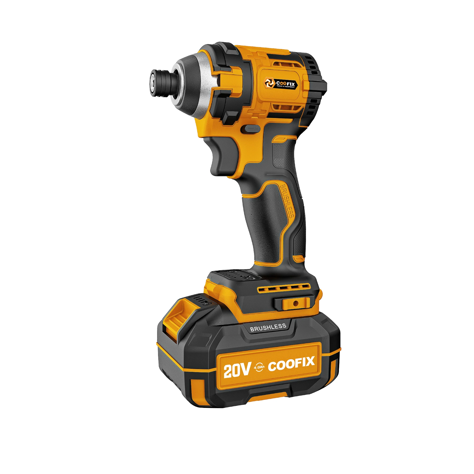 

COOFIX Cordless Impact Screwdriver Brushless Motor Battery Screwdriver Screwdriver Impact CF-CIS003
