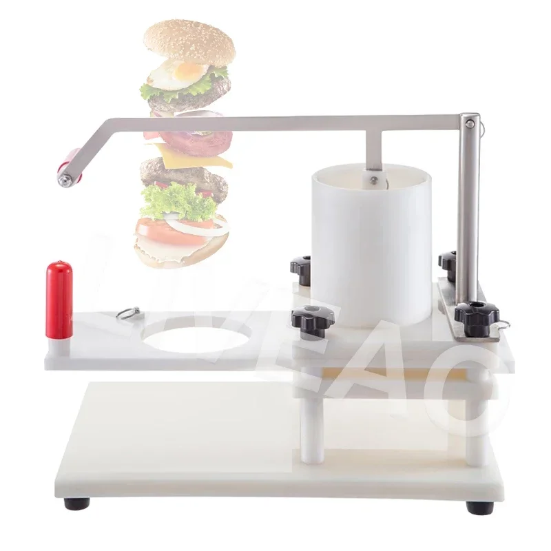 LIVEAO Kitchen Easy Tool Burger Patty Making Forming Machine Round Hamburger Press Cutlets Meat Tools