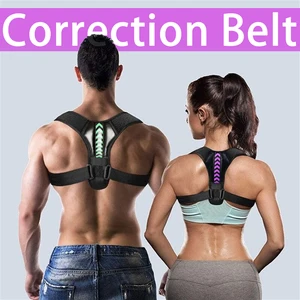 Adjustable rear shoulder posture broker, collarbone, spine support, reshape your body, home, office, sport, upper back, neck strap 8 Main sales gym equipment for home - №6