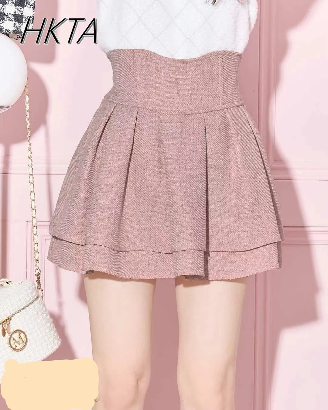 Japanese Style Women Skirts 2024 Spring Summer A Line Mini Skirt Mine Mass-Produced Sweet Girl Lolita Ruffles Skirt Culottes