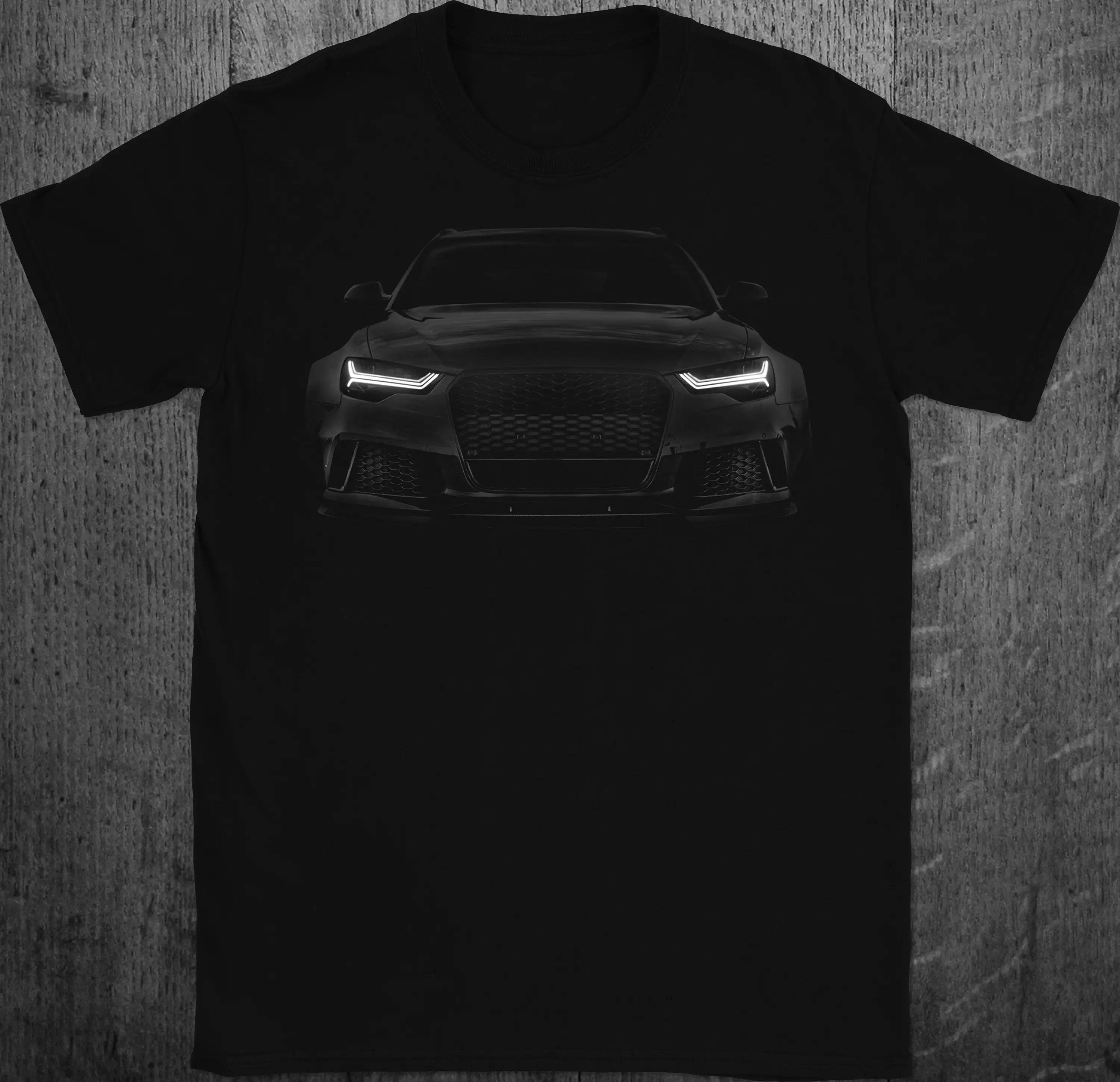 RS6 S6 A6 T Shirt Black Mens Idea 100 Cotton