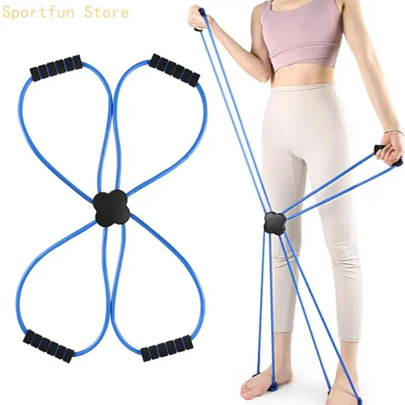 Resistance Band Trainer for Daily Flexibility and Indoor Stretch Use X7JD