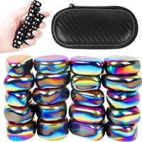 Magnet Stones Chess Game,Desk Anti Stress Antistress Relief Magnetic Balls Fidgeting Toys for Adults ADHD Autism Fridge Sticker