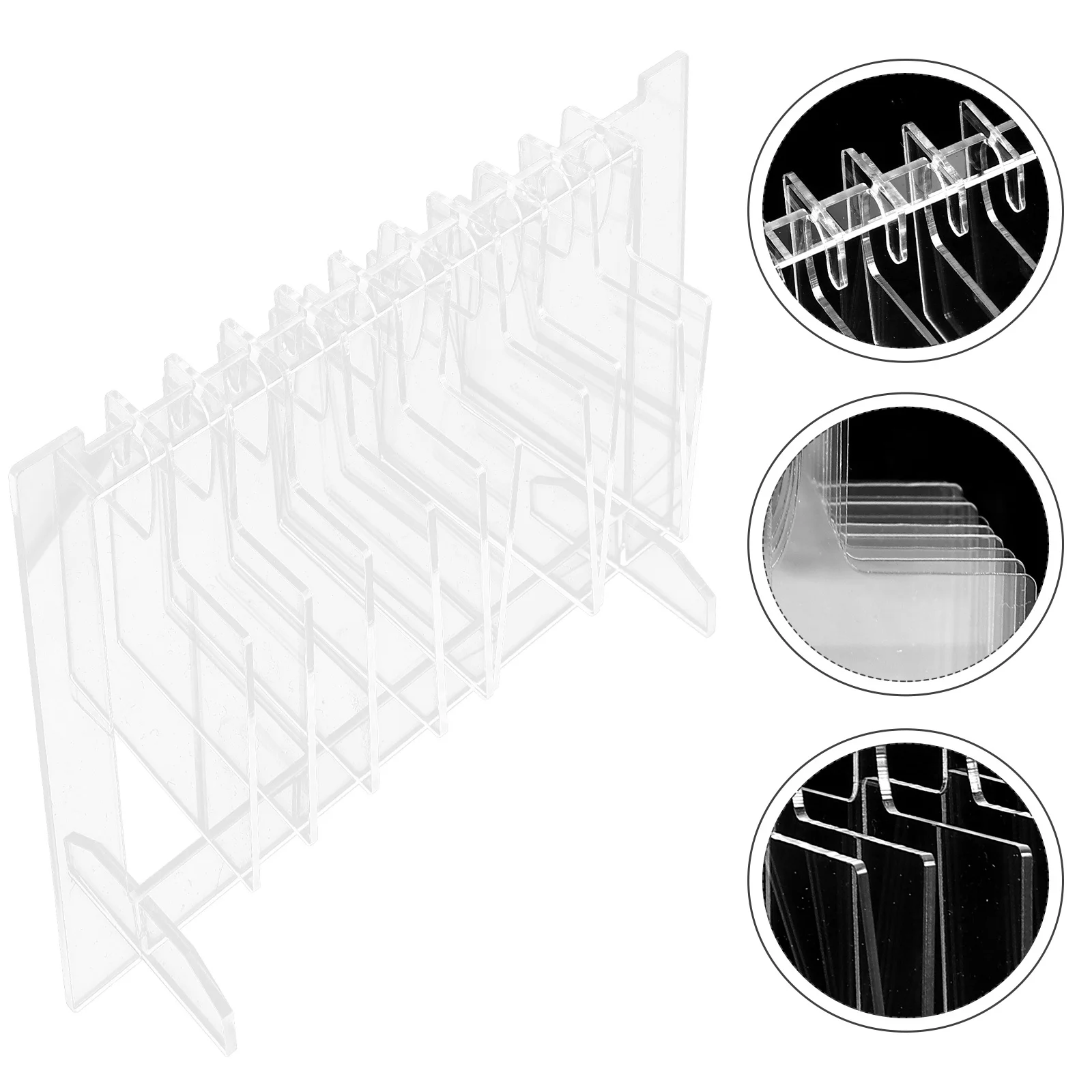 

1 set 1 Set Acrylic Tips Display Board Small Portable False Nail Holder Reusable Manicure Display Nail Art Supplies Organizer