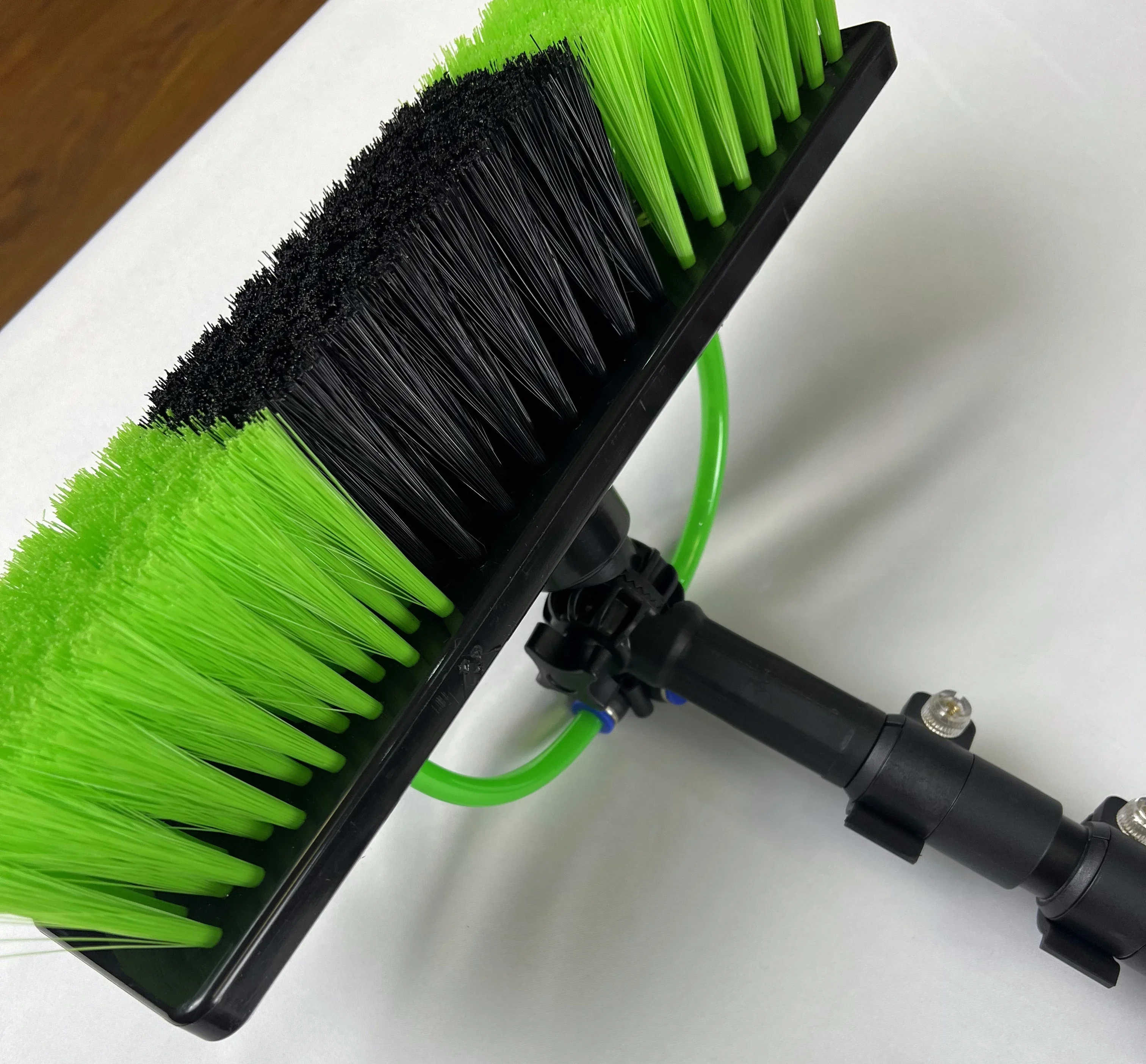 6/8/10m Water Fed Telescopic Pole Window Cleaning Pole With Brush Solar Panel Cleaning Brush