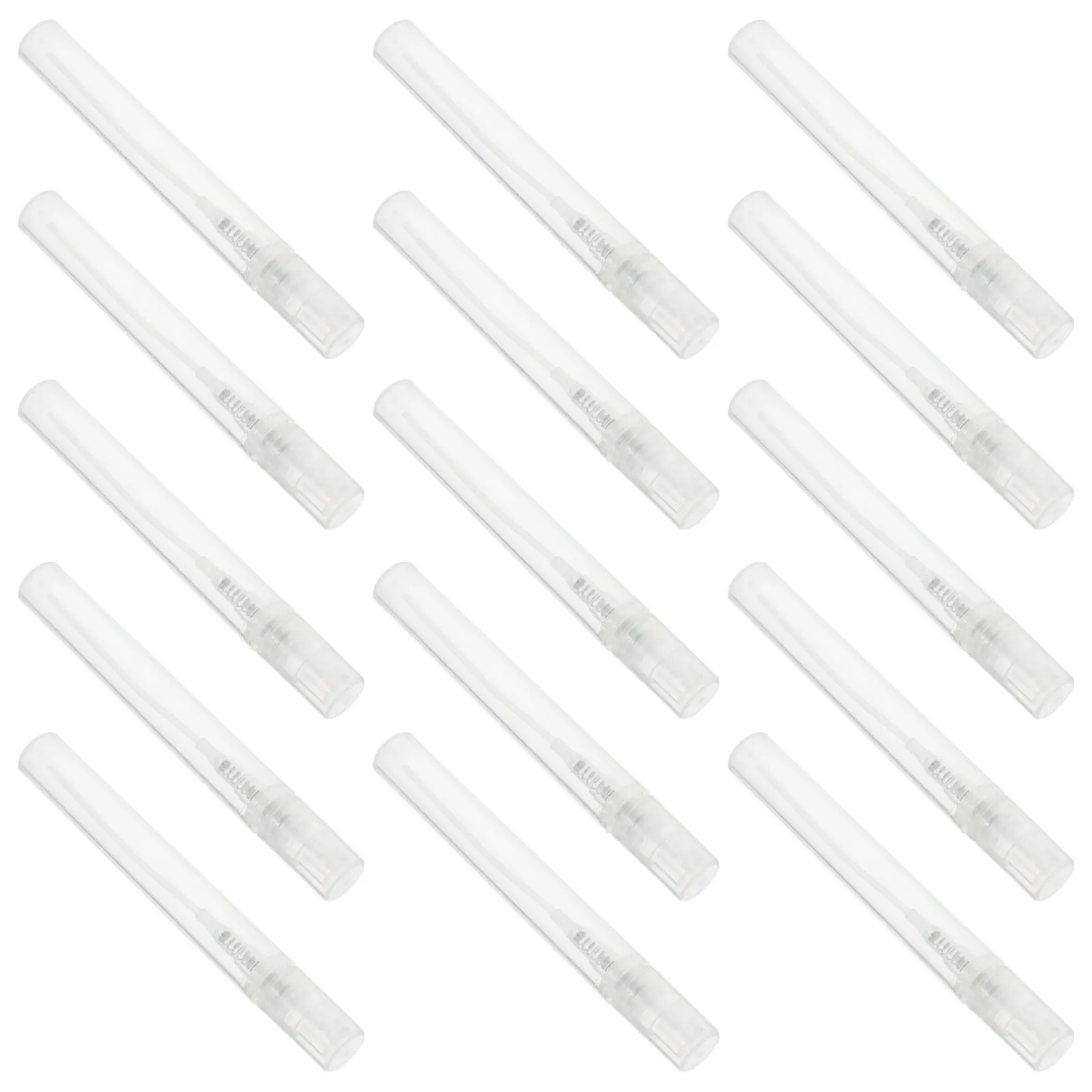 

Набор из 15 портативных флаконов-спреев по 5 мл для парфюмерии, маленькие многоразовые распылители для путешествий, спортзала, автомобиля, образцов