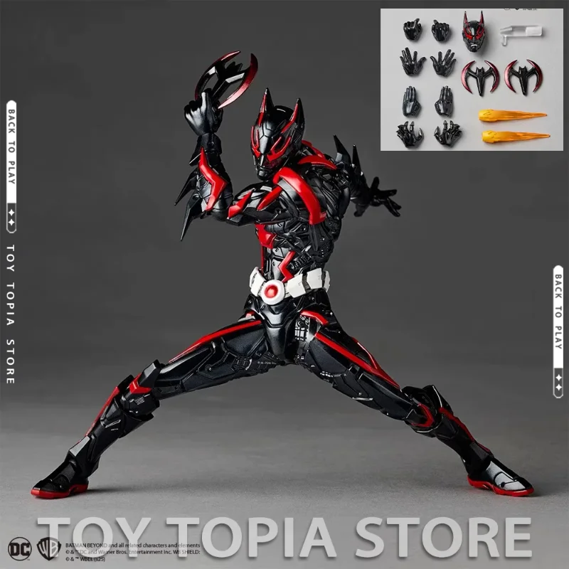 

Kaiyodo Batman Revoltech AMAZING YAMAGUCHI Beyond Batman Ver. 1/12 PVC Anime Action Figures Collection Model Statue Toys Gifts