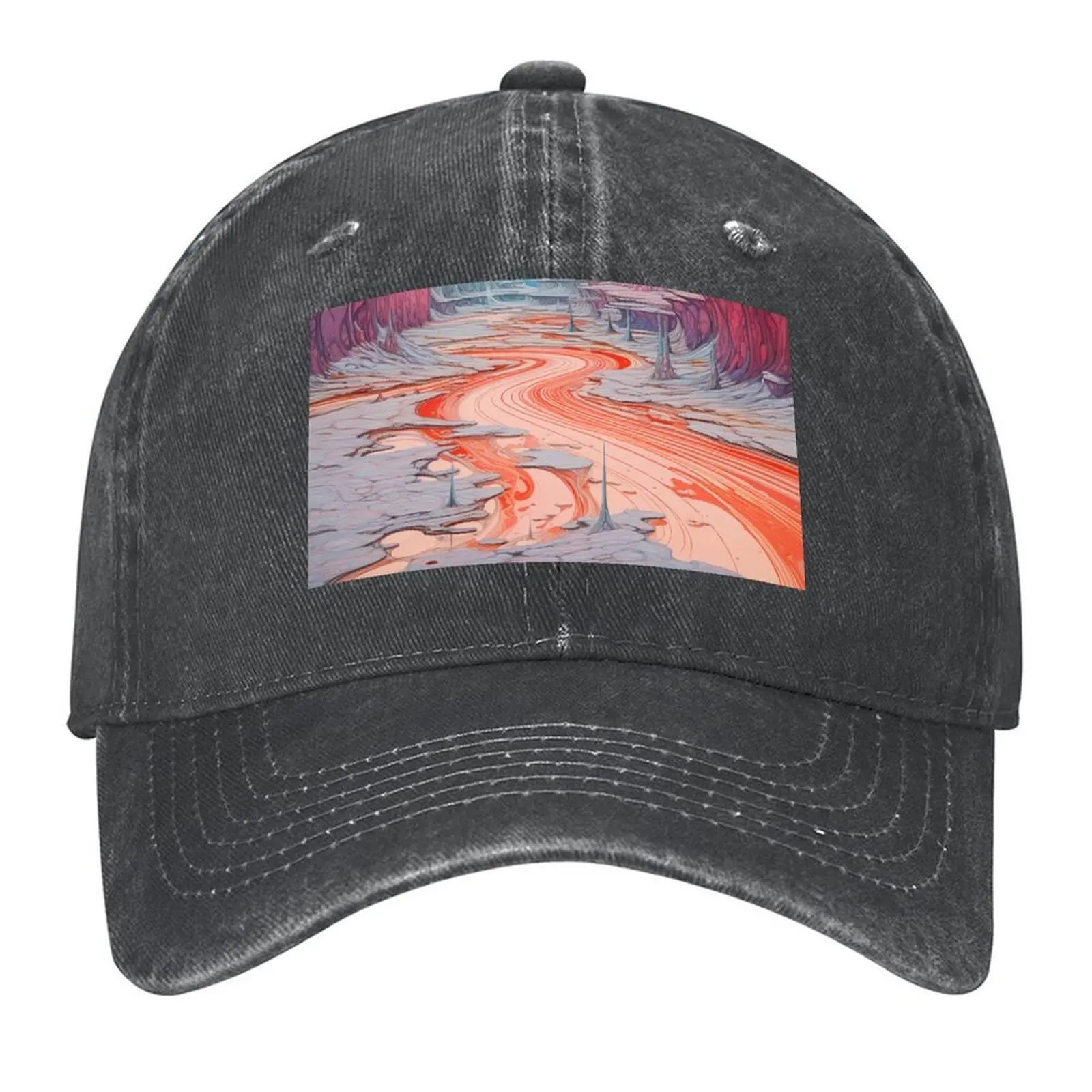 

Hadrio Pale Red Dot Baseball Cap Snap Back Hat Christmas Hat Sports Cap cute For Women Men's