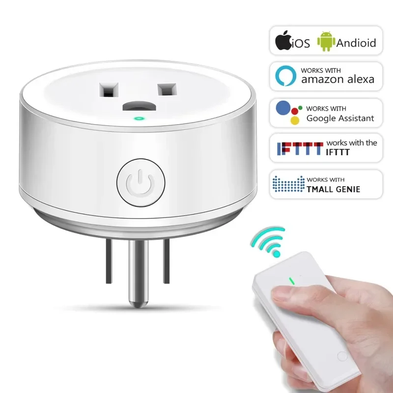 Tuya smart life APP control home use intelligent socket US standard smart plug  intelligente