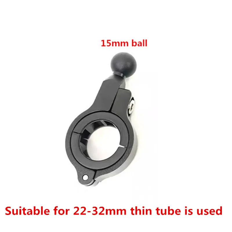 15mm Ball Base Aluminium Alloy Super Solid Fit for 22-32mm Diameter Handlebars Compatible