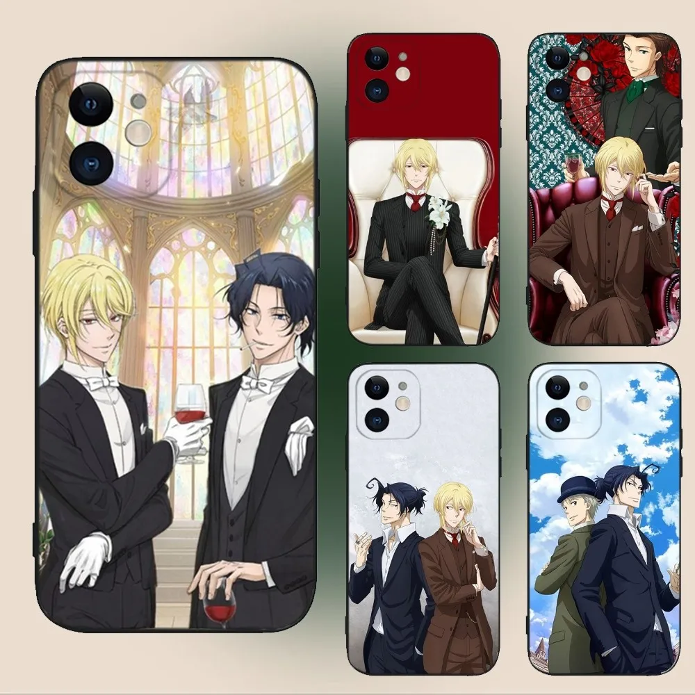 Чехол для телефона с аниме M-Moriarty The Patriot для iPhone 15,14,13,12,11,Plus,Pro Max,XS,X,XR,SE,Mini,8,7 мягкий силиконовый черный чехол