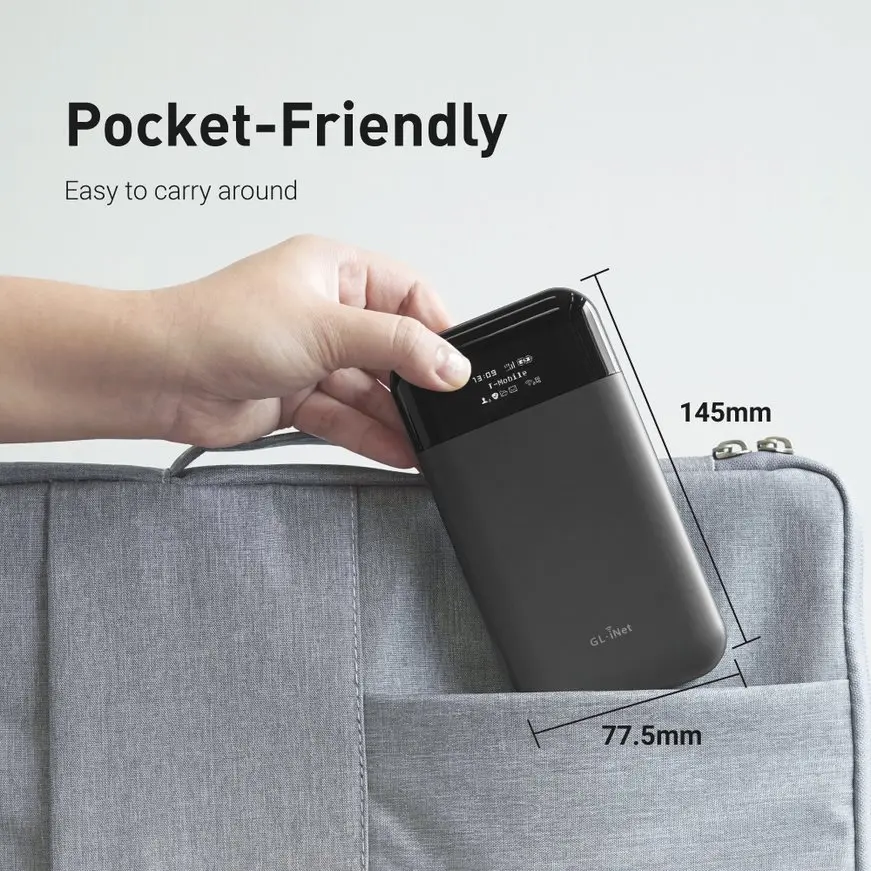 GL.iNet MUDI V2 (GL-E750V2) El mejor enrutador de viaje Wi-Fi portátil en 2024 CES 2020 Innovation Awards HONOREE