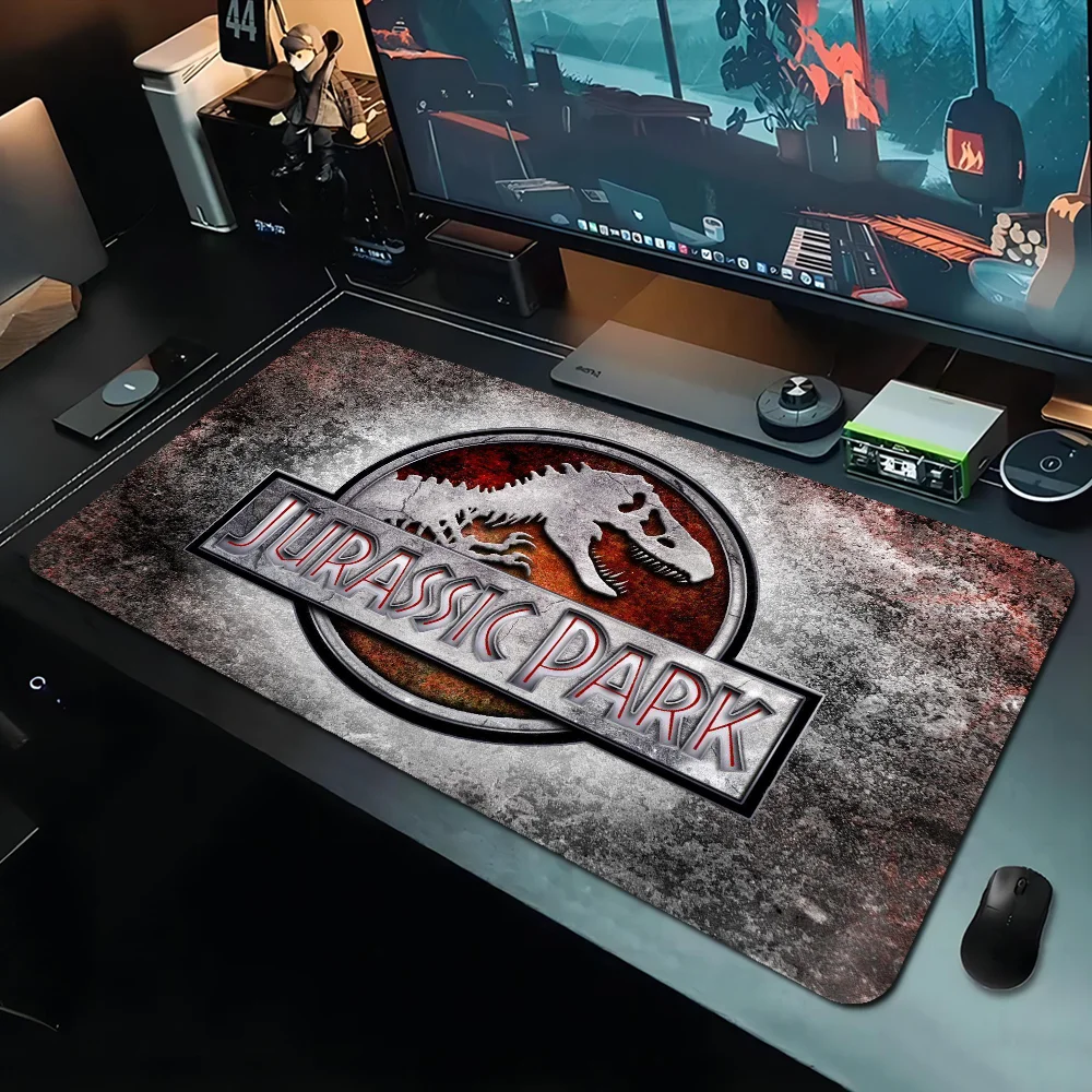 Alfombrilla de ratón Jurassic Park para niño, alfombrilla de ratón de goma Natural para juegos, alfombrilla de escritorio, tamaño para juegos World Of Tanks CS GO Zelda