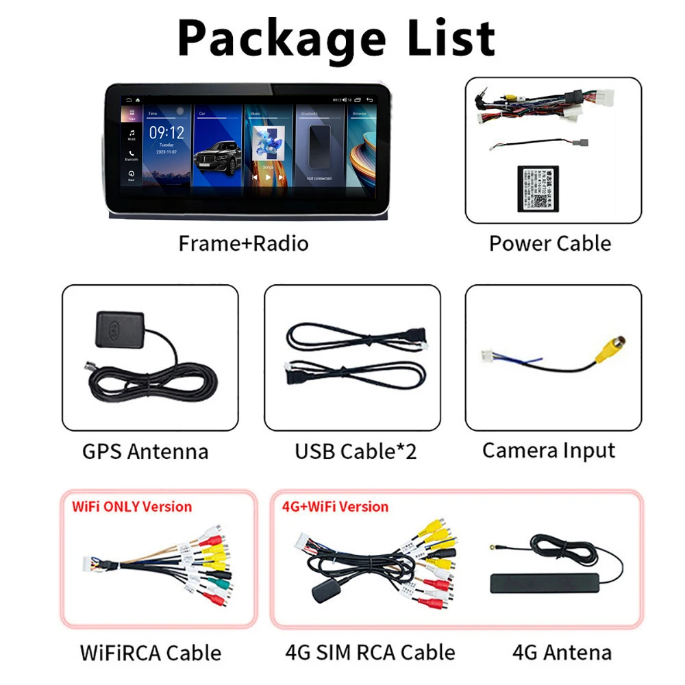 12.3' GPS Navigation Autoradio Android Multimedia Carplay Touch Screen Car Stereo Radio Player for Toyota Camry 2024