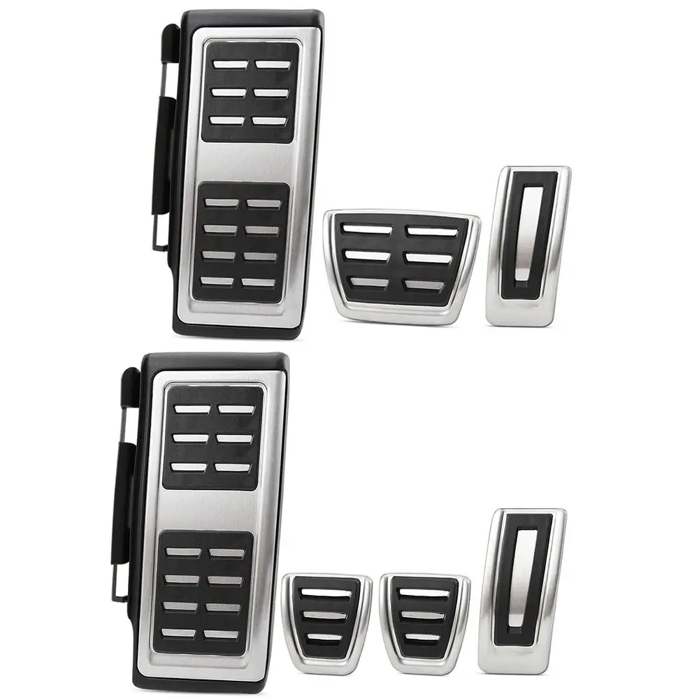 

Anti-slip For VW golf 7 8 Brake Set Car Pedals Brake Cover Pedal Cover Foot Pad Cover