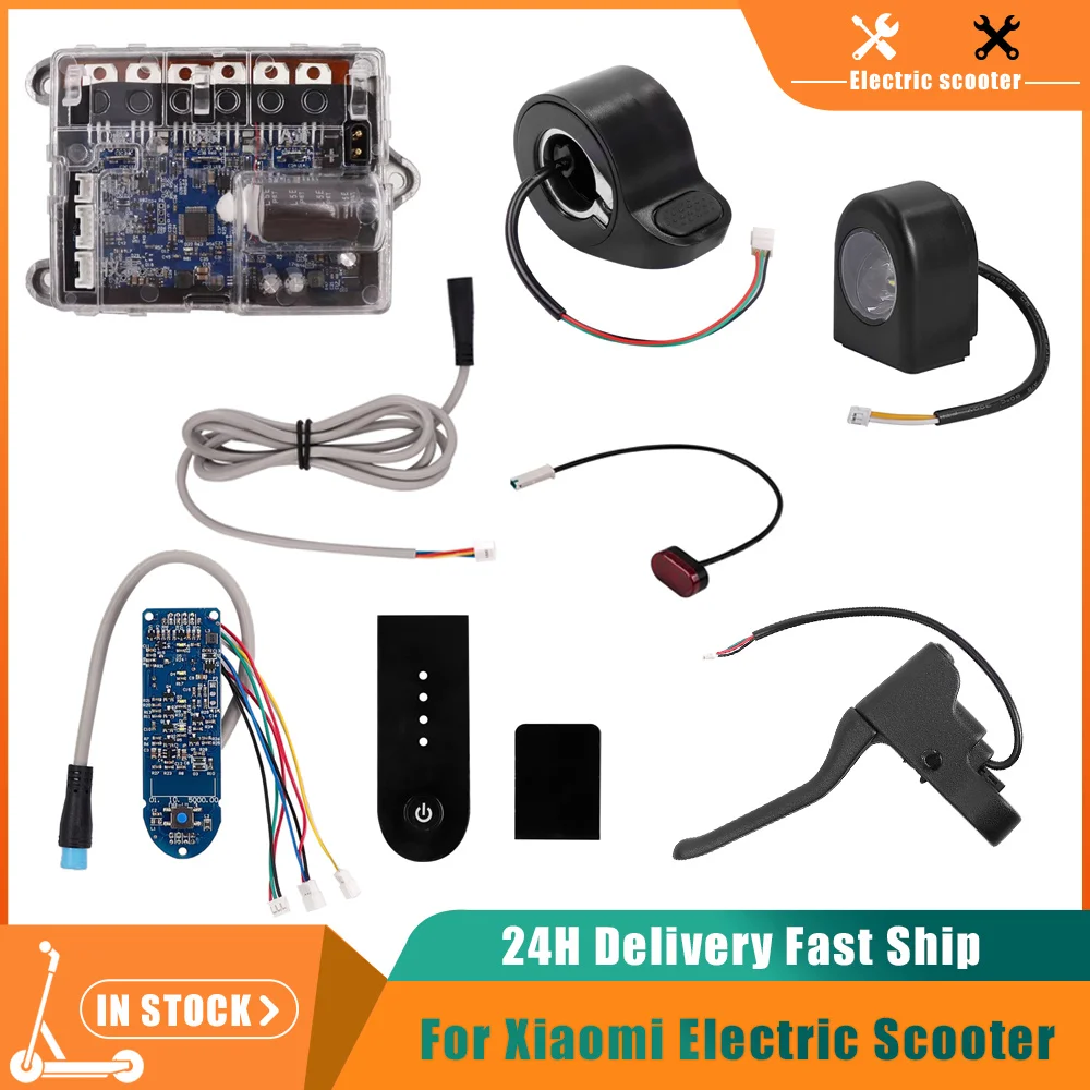 Electric Scooter Motherboard Controller BT Digital Display or Accelerator Front/Rear Light For Xiaomi M365 Dashboard Data Cable