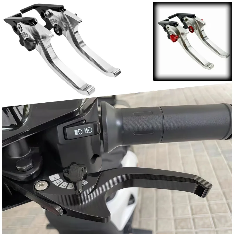 

Для Aprilia Pegaso 650 2005 2006 2007 2008 2009 2010 Новая парковочная ручка с ЧПУ, тормозной рычаг сцепления, аксессуары для мотоциклов 2005-2010