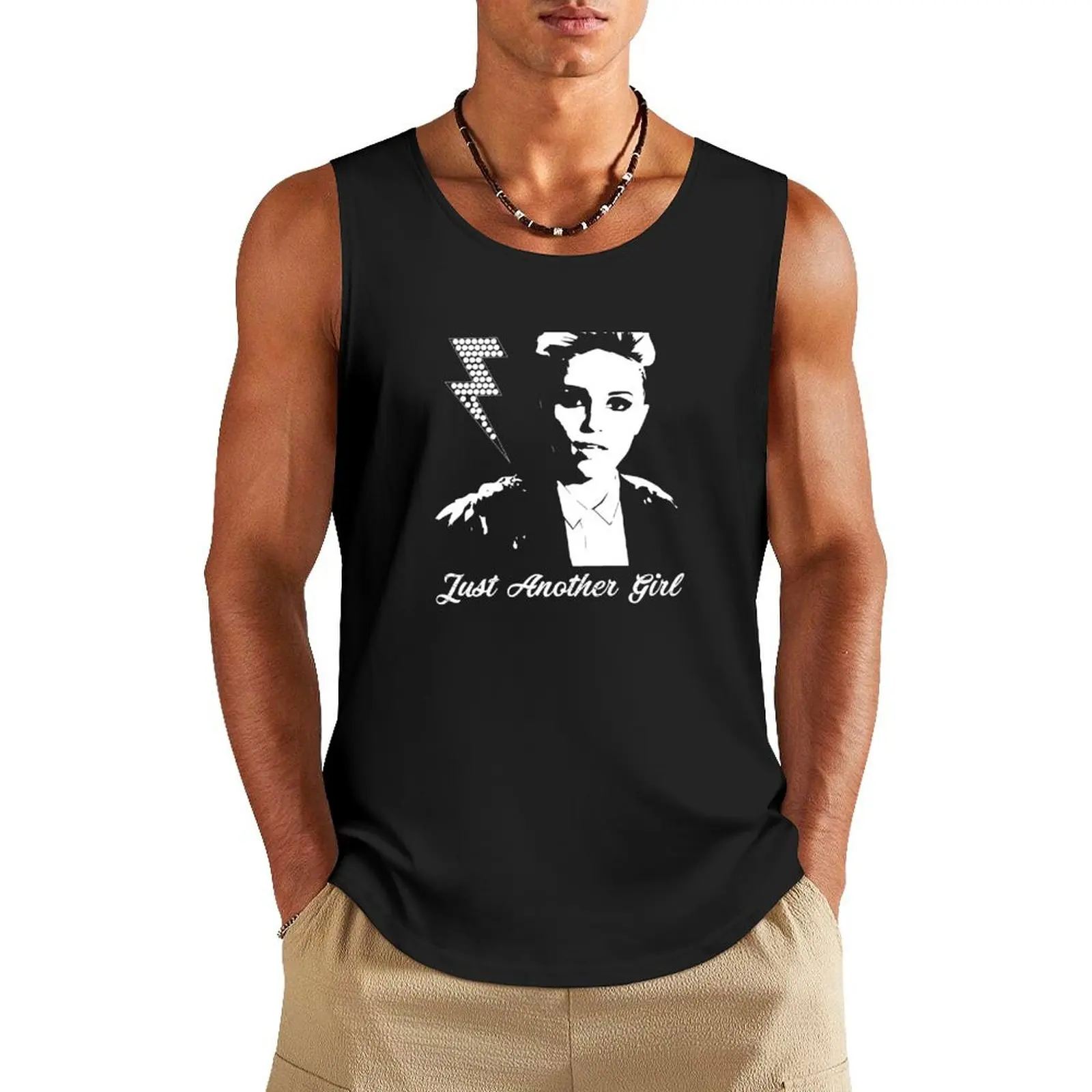 Just Another Girl Tank Top T-shirts men best selling products